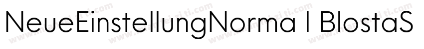 NeueEinstellungNorma l BlostaScript字体转换